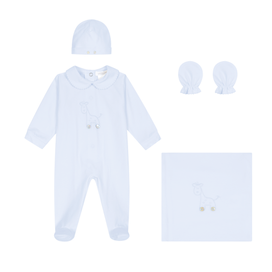 Deolinda New Baby Gift Set Giraffe Blue 242501