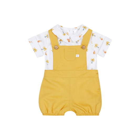 Deolinda Summer Dungaree And Top Tropical 24609