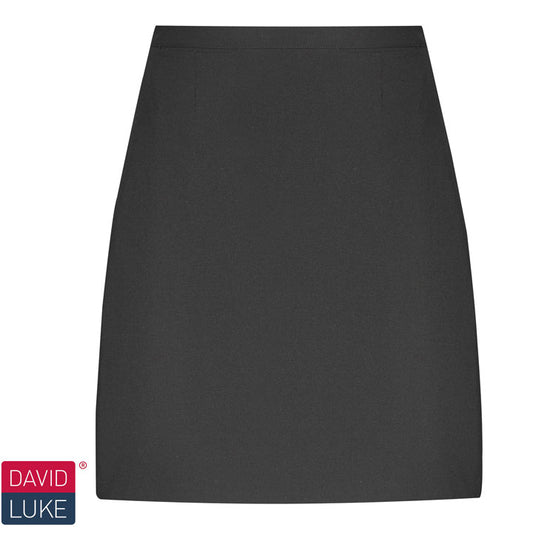 David Luke Straight School Skirt Senior Black 969