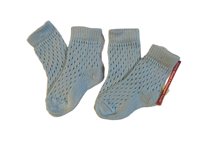 Pex Dotty Socks Pale Blue