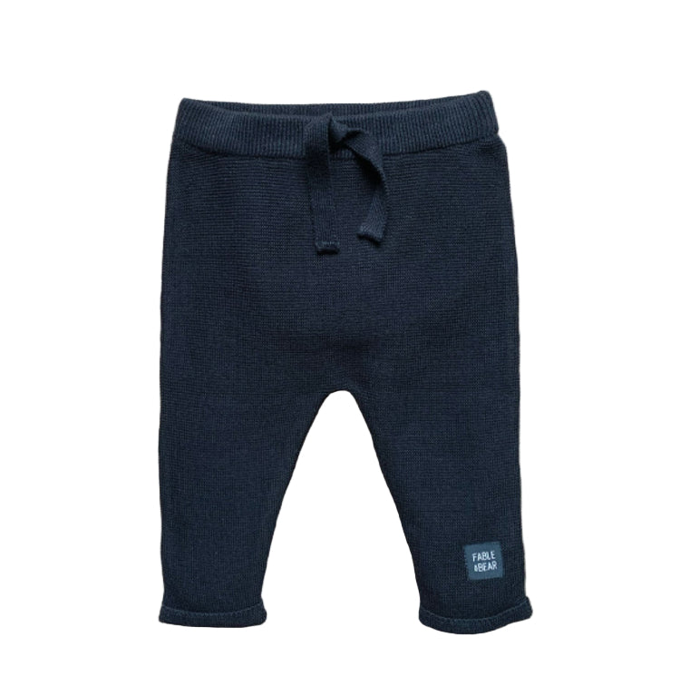 Fable & Bear Fable Knit Joggers Black