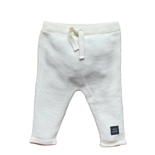 Fable & Bear Fable Knit Joggers Natural White