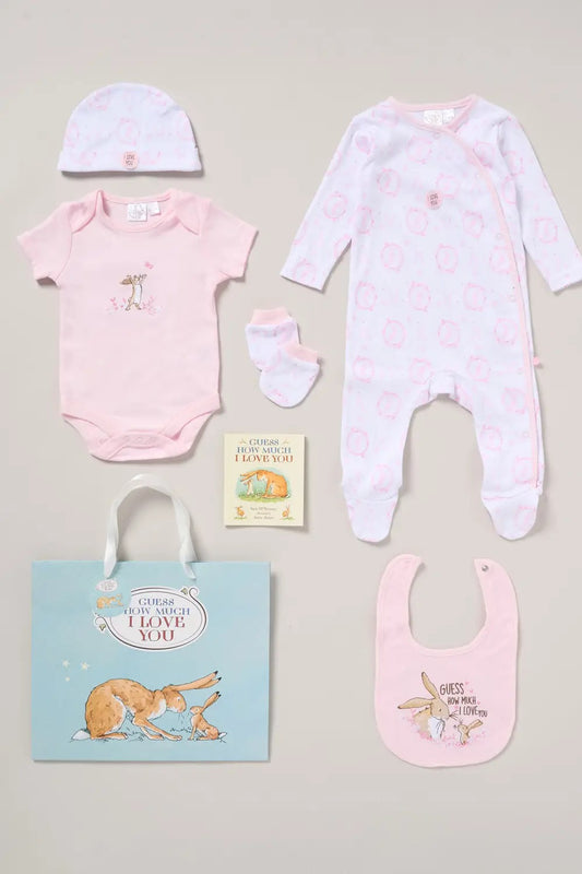 Guess How Much I Love You Six Piece Set Pale Pink T20314