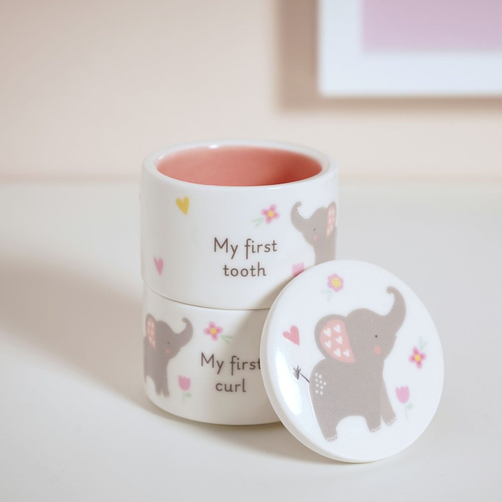 Hello Baby Tooth And Curl Box Pink