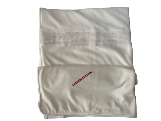 Deolinda Velour Winter Blanket Ivory