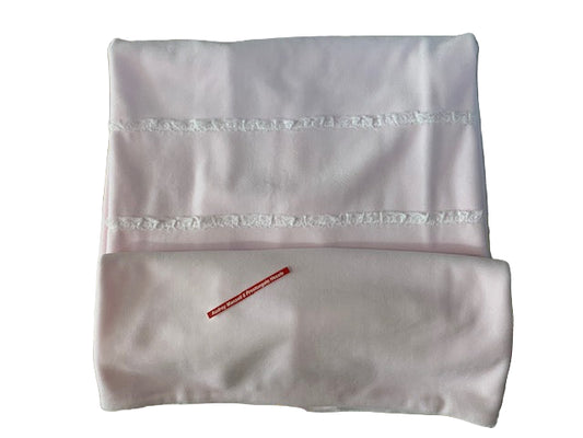 Deolinda Velour Winter Blanket Pale Pink