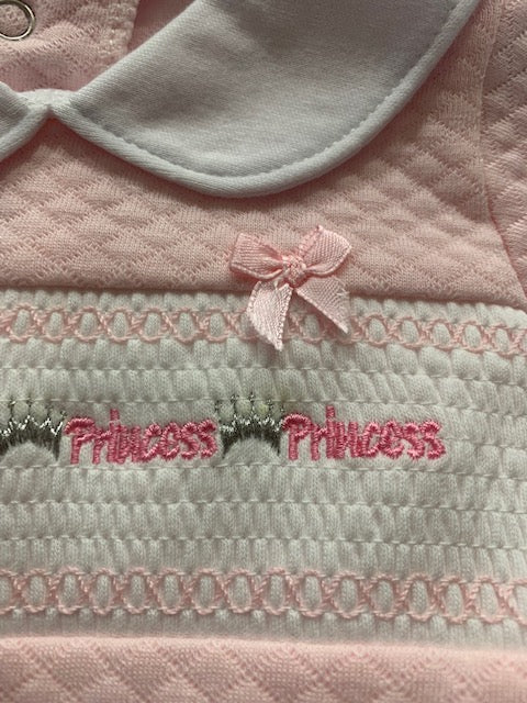 My Little Chick All In One With Smocking And Bows Princess