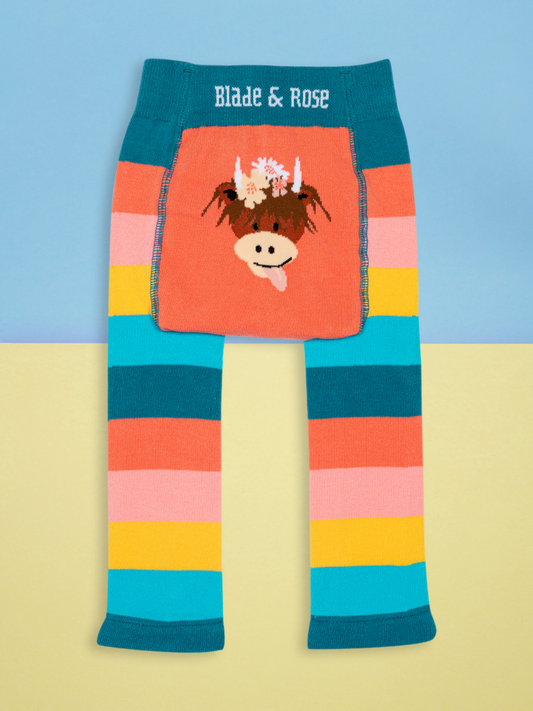 Blade & Rose Bonnie The Highland Cow Leggings