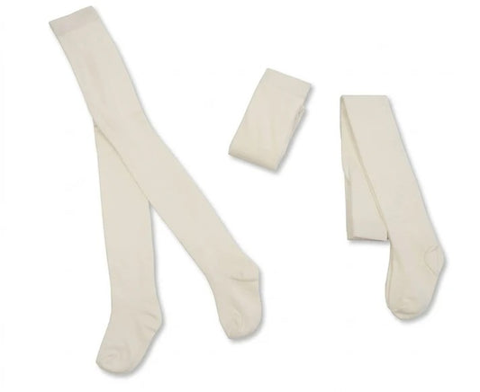 Nursery Time Baby Cotton Tights Cream