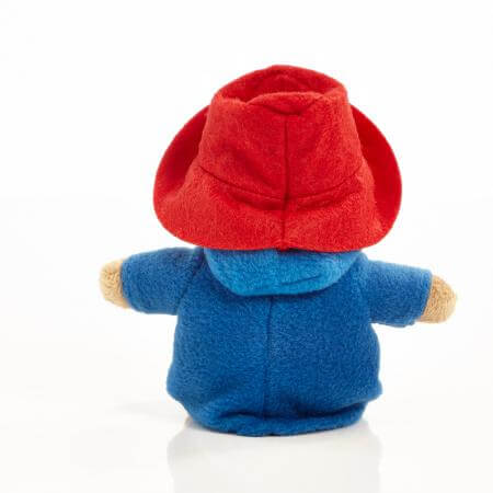 Classic Paddington Bear Bean Toy Back View