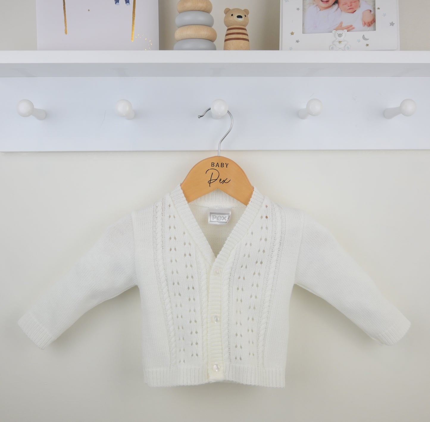 Pex Boys Marcus Cardigan White