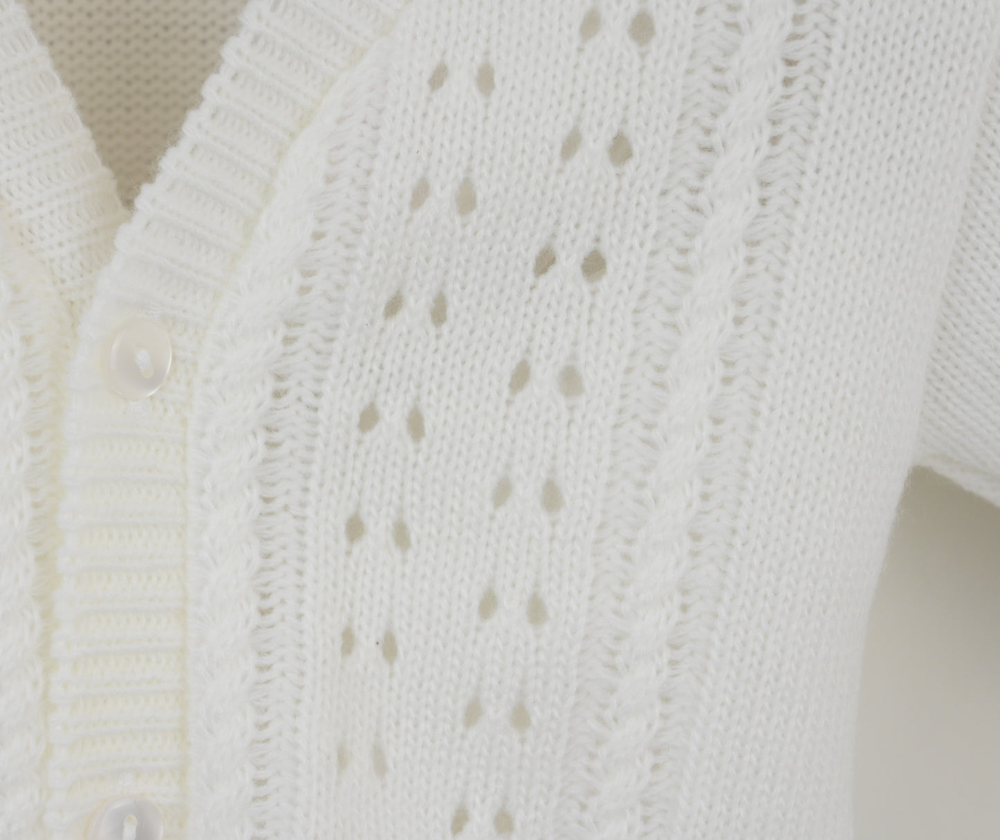 Pex Boys Marcus Cardigan White