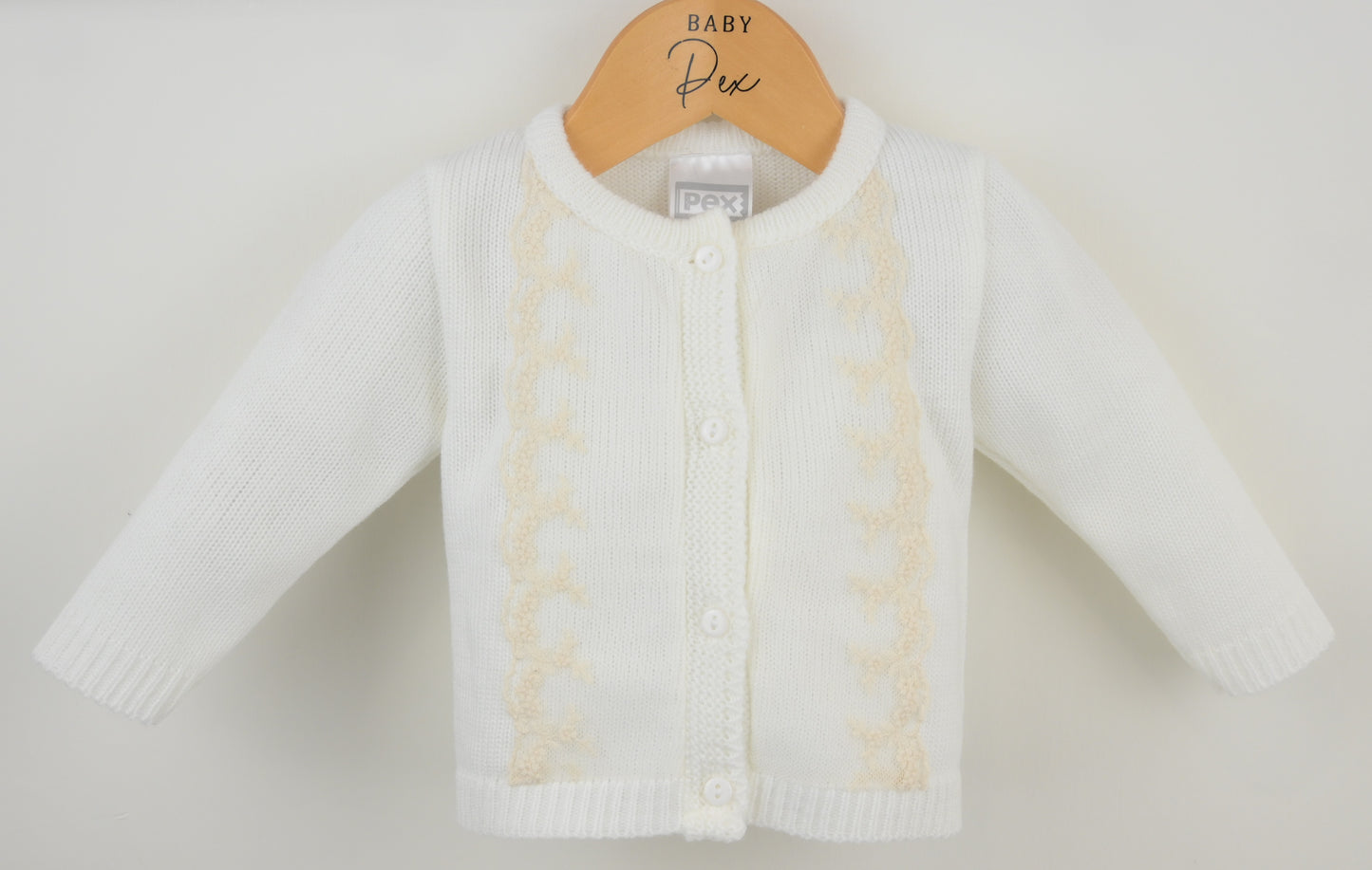 Pex Girls Marianne Cardigan Ivory