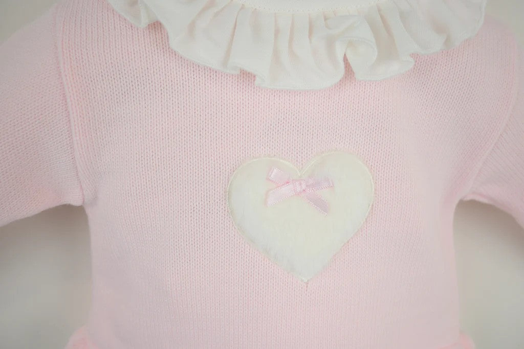 Pex Girls Winter Cecily Trouser Suit Pink Detail