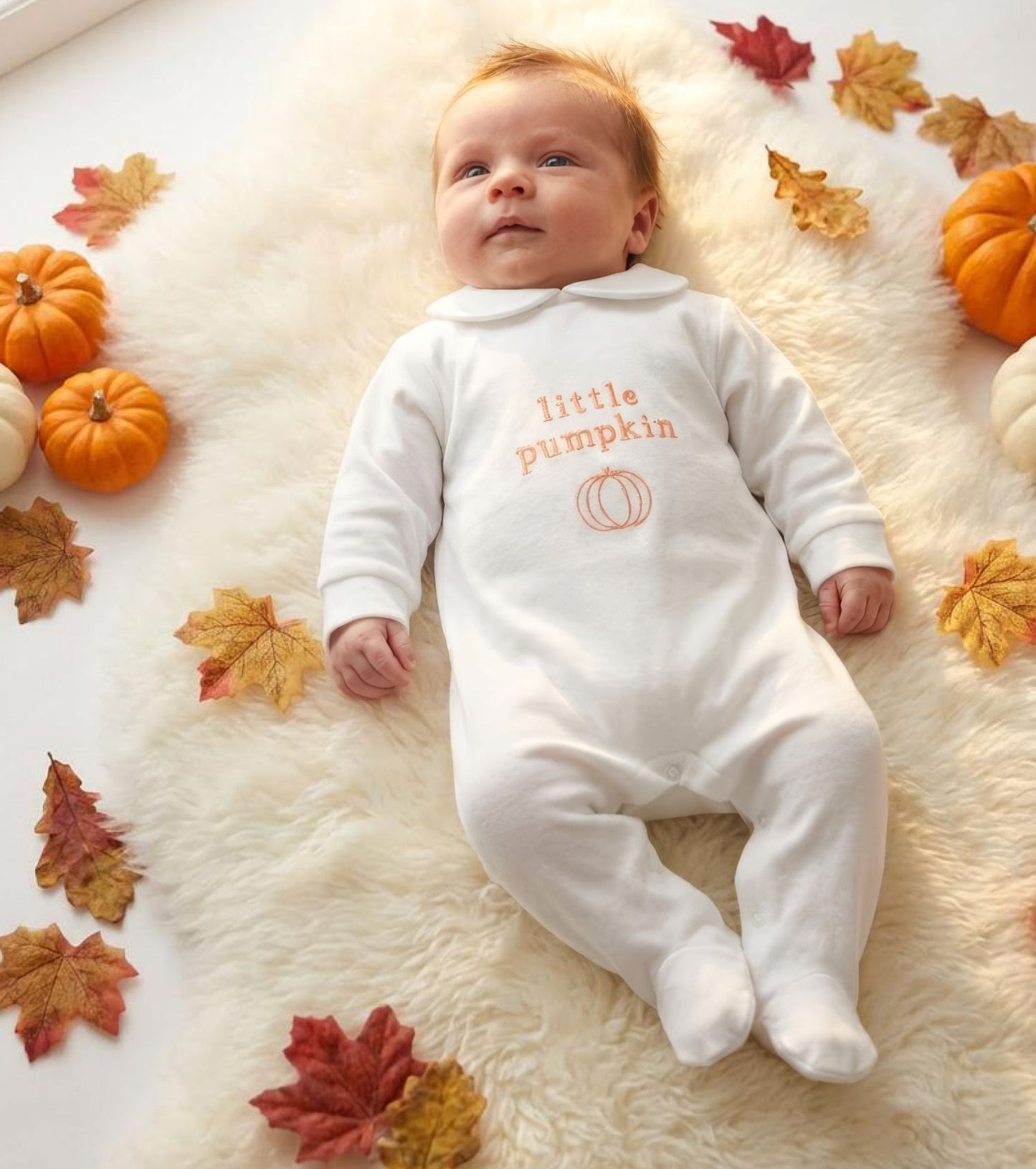 Pex Little Pumpkin Sleepsuit