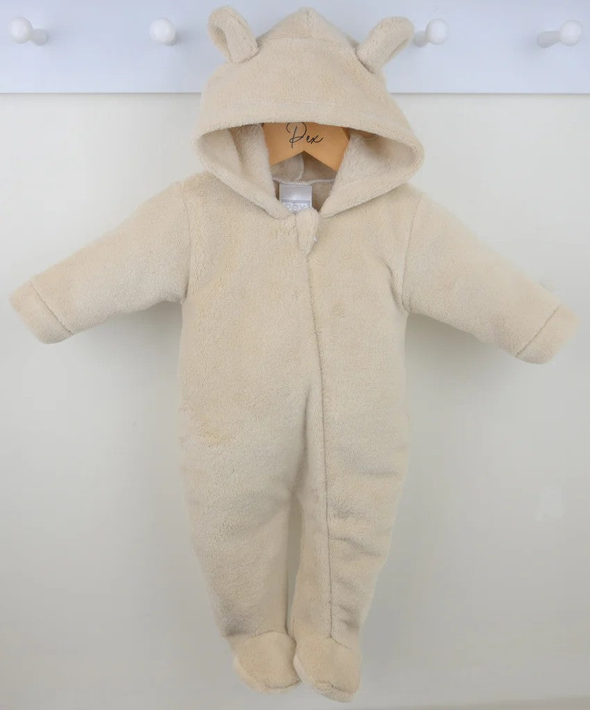 Pex Snuggle Pramsuit Natural 