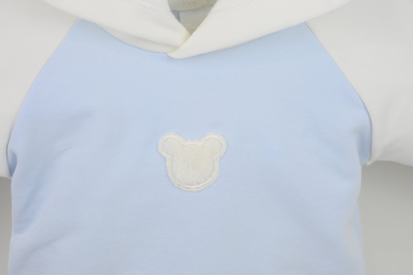 Pex Teddy Suit Blue And Ivory