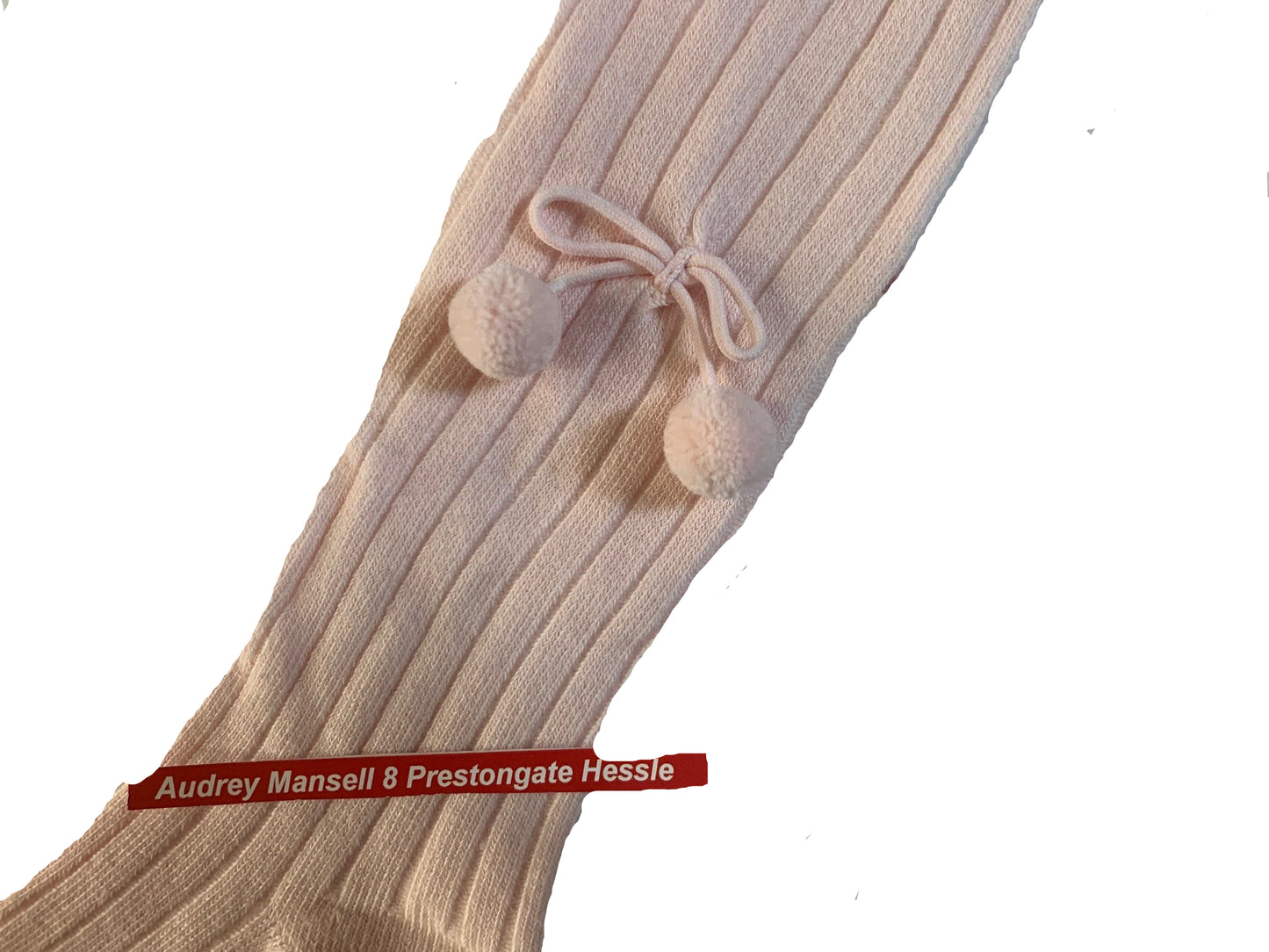 Pex Pink Pom Tights Close Up