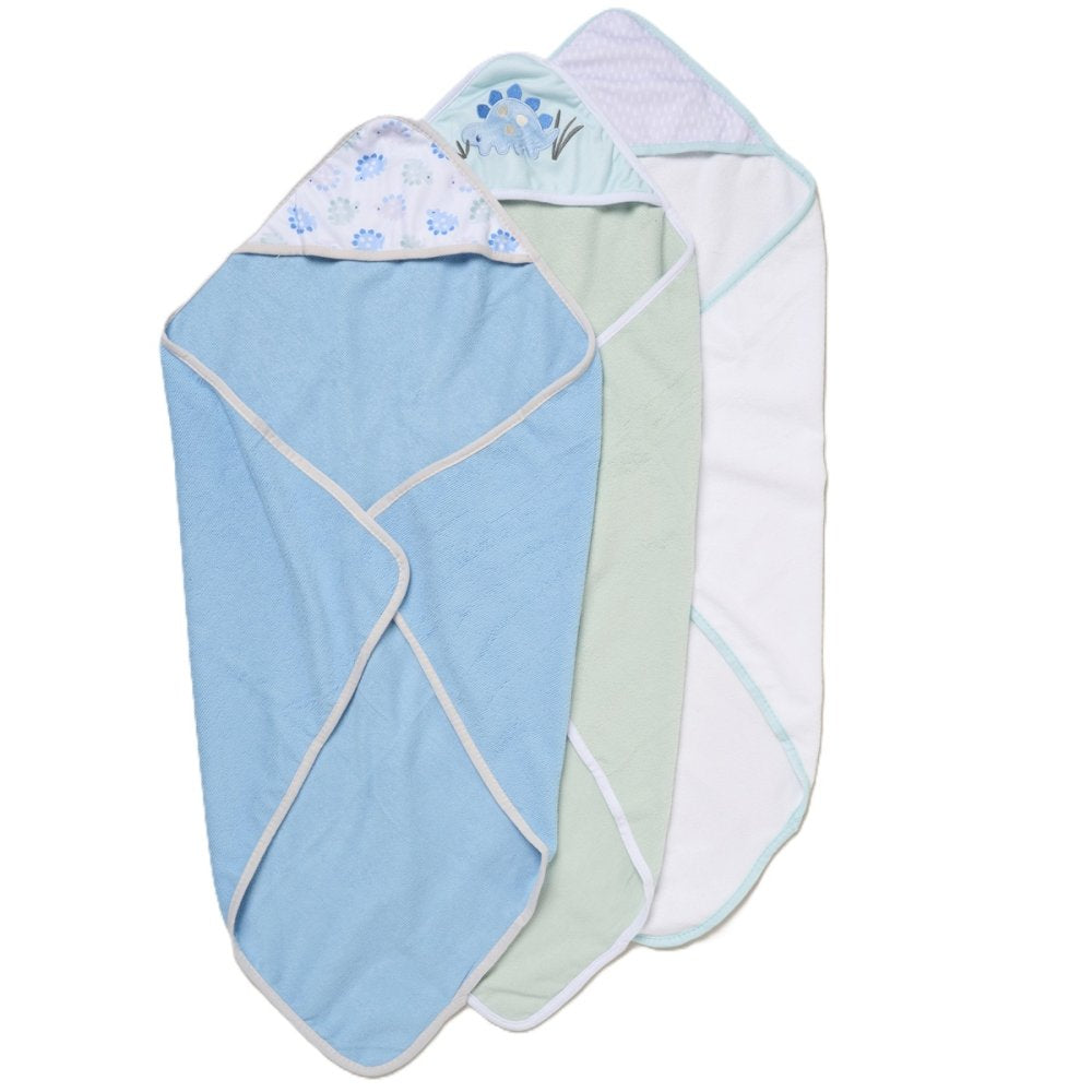 Rock A Bye Baby Boutique Boys Dinosaur Six Piece Towel Set H14923