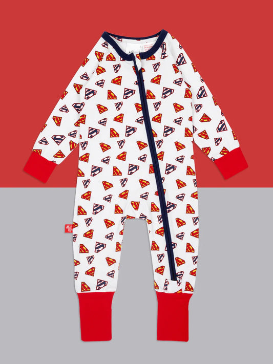 Blade & Rose Superman Saves The Day Romper