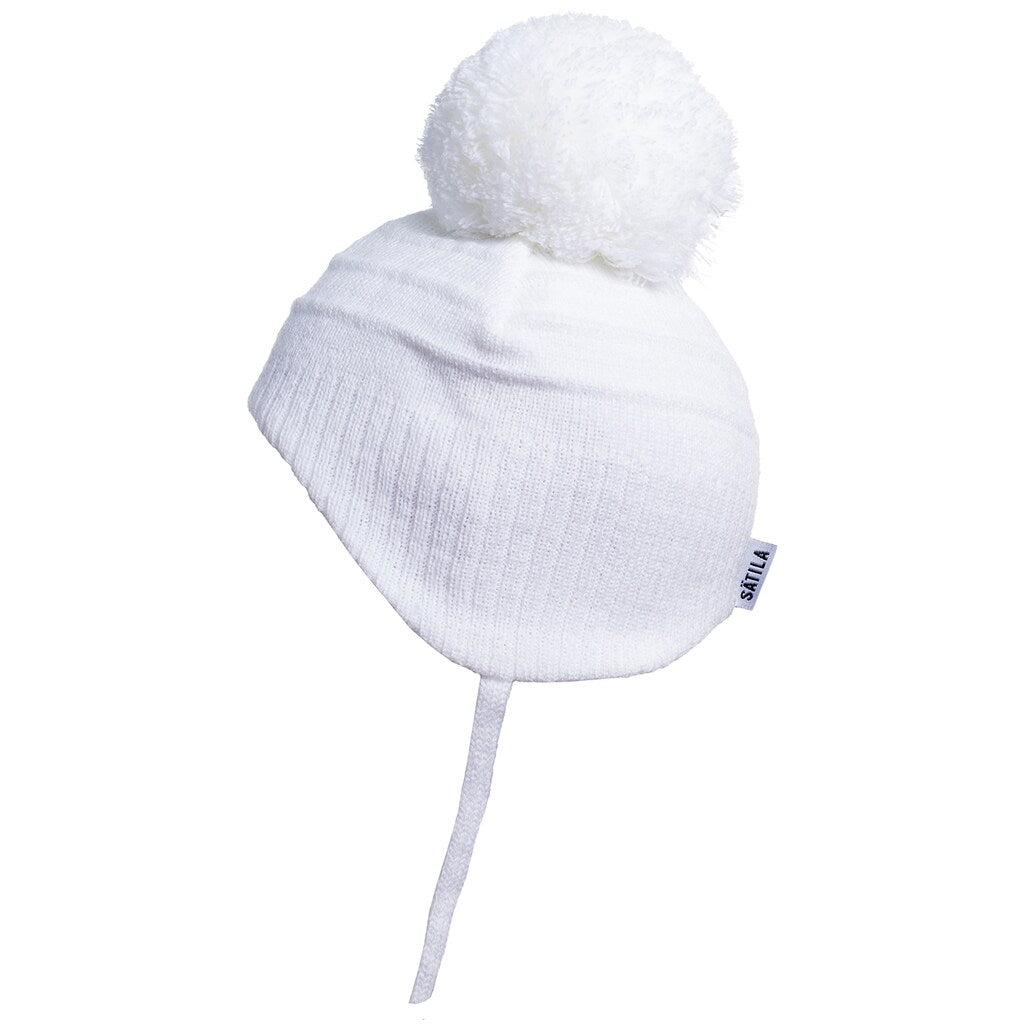 Sätila Baby Pom-Pom Hat Tiny White