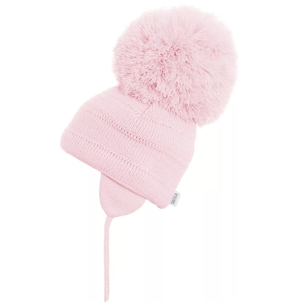 Sätila Big Pom-pom Hat Tuva Soft Pink