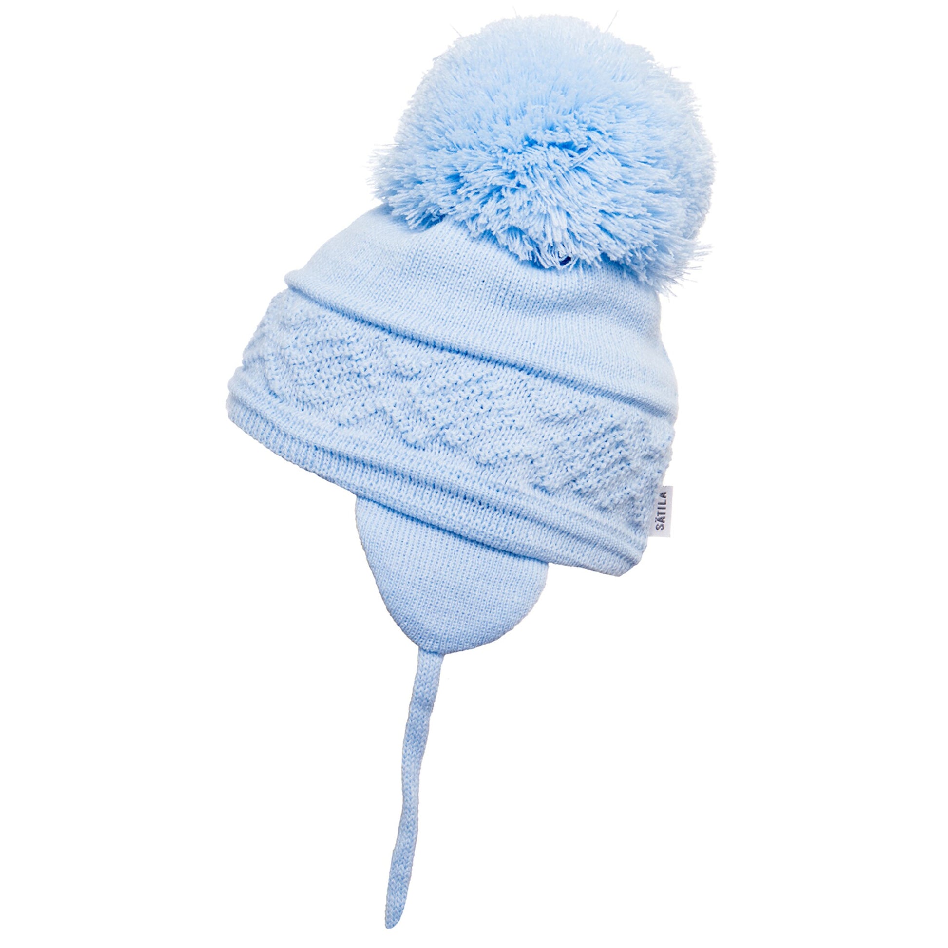 Sätila Pom-pom Hat Malva Light Blue