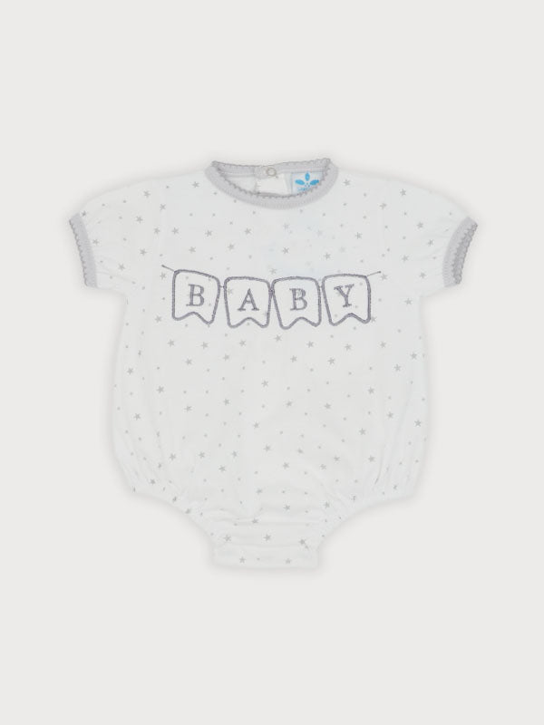 Sardon Spanish Summer Romper Baby Grey 25HA-334