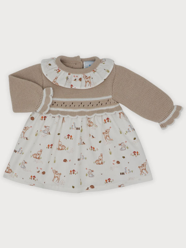 Sardon Spanish Winter Dress Woodland 025RF-734