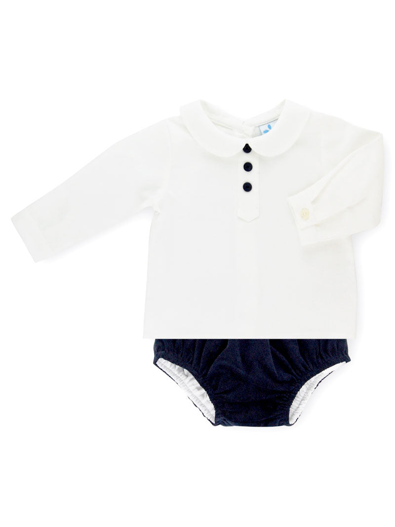 Sardon Spanish Winter Jam Pant Set Navy 22AB-20