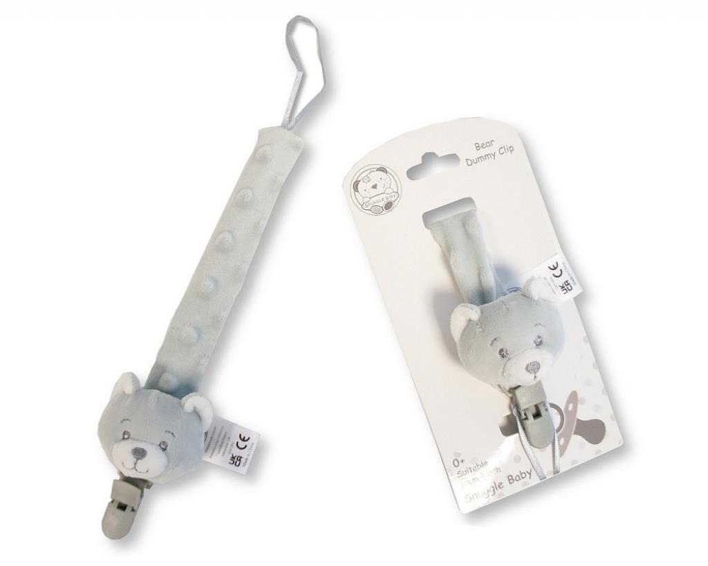 Snuggle Baby Bear Dummy Clip