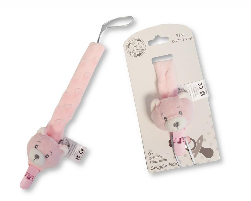Snuggle Baby Bear Dummy Clip