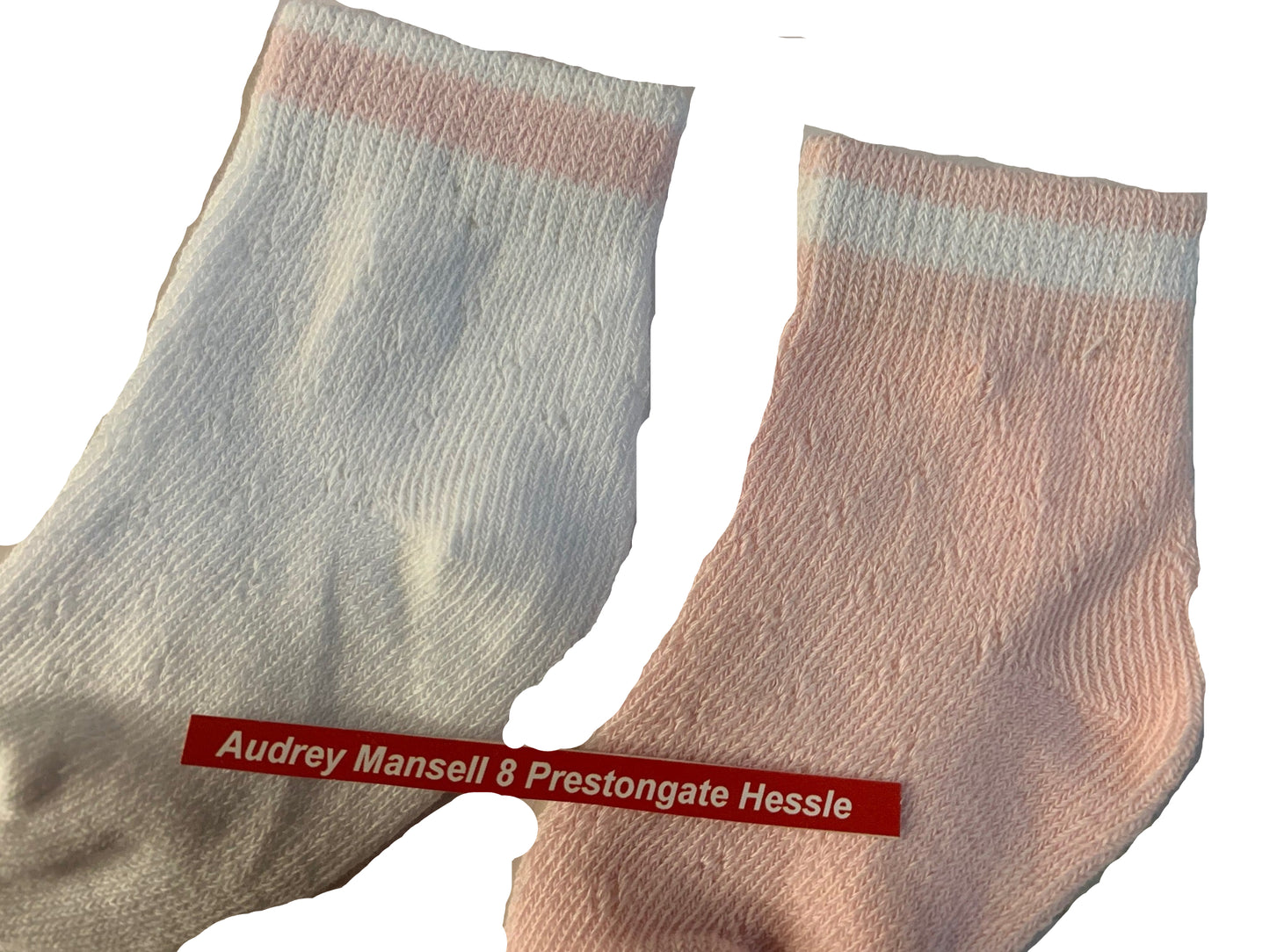 Pex Sorrento Girls 2 Pack Socks Close Up