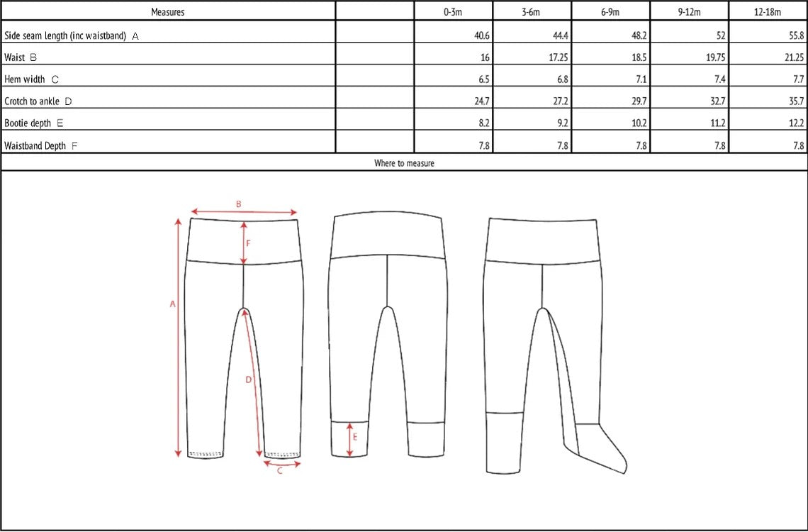 Soxies Size Guide