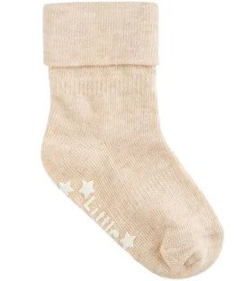The Little Sock Company Non-Slip Stay On Socks Oatmeal