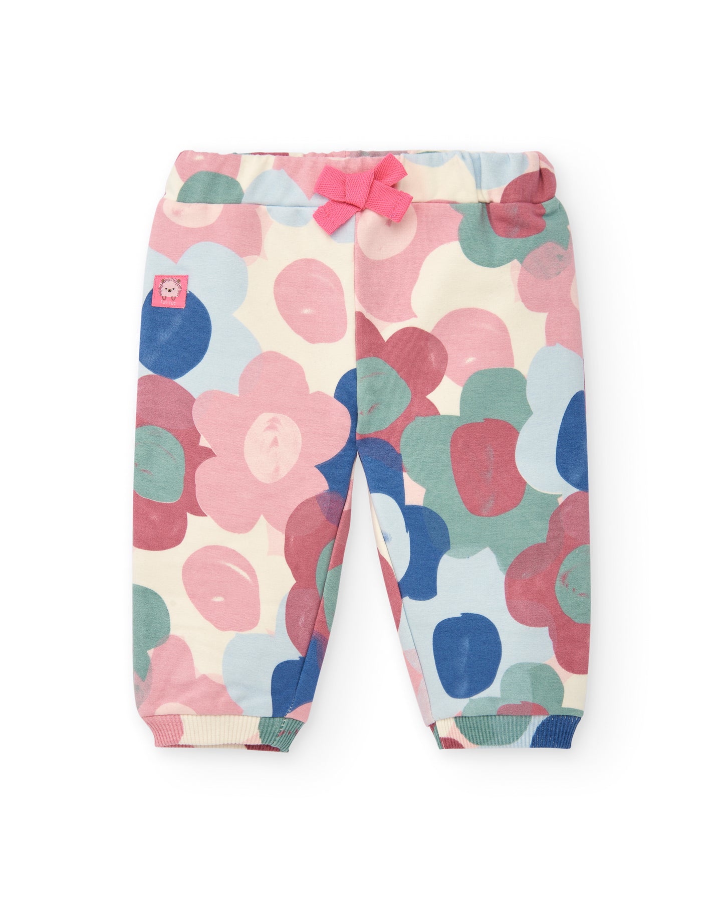 Tuc Tuc Hedgehog Forest Plush Tracksuit With Top Pink 8890 Trousers