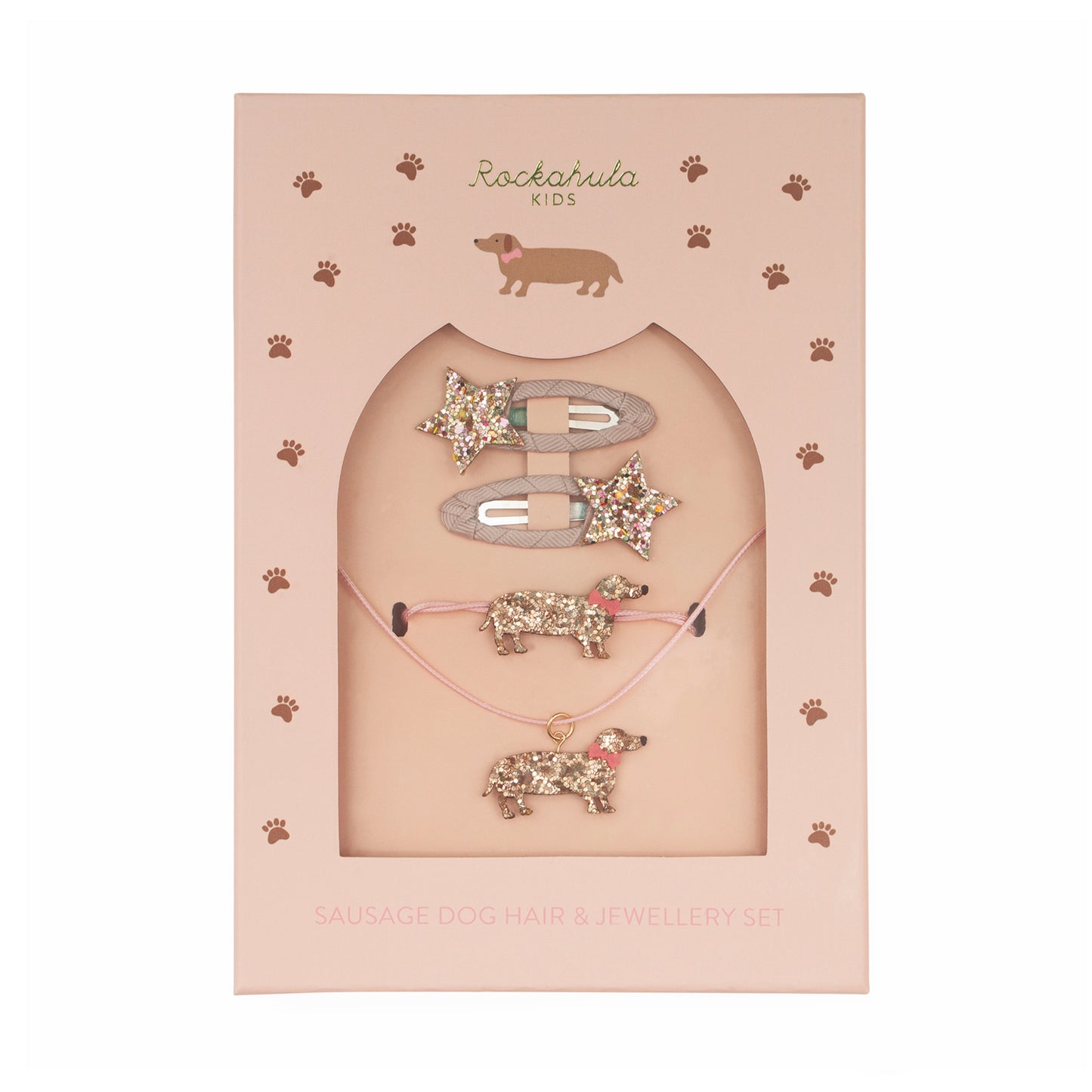 Rockahula Kids Sausage Dog Hair & Jewellery Set Y232B