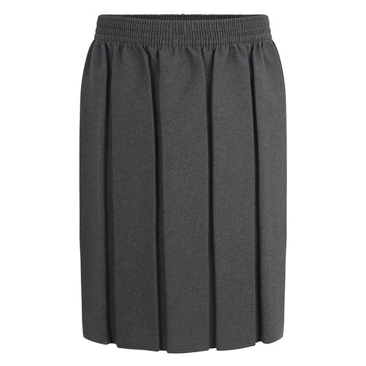 Zeco Schoolwear Box Pleat Skirt Grey GS3002