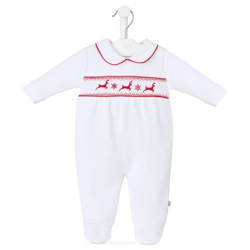 Dandelion Leaping Reindeer Sleepsuit