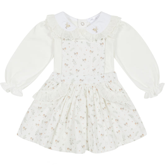 Deolinda Winter Pinafore Dress And Top Birdy DB1241404