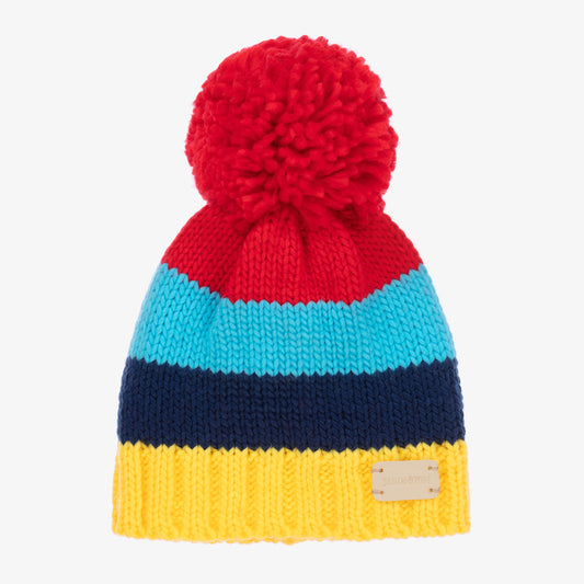 Blade & Rose Bright Stripe Bobble Hat