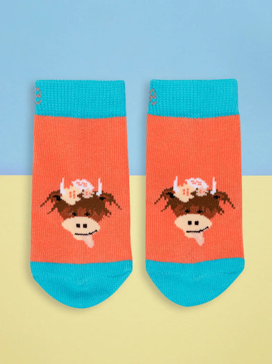 Blade & Rose Bonnie The Highland Cow Socks