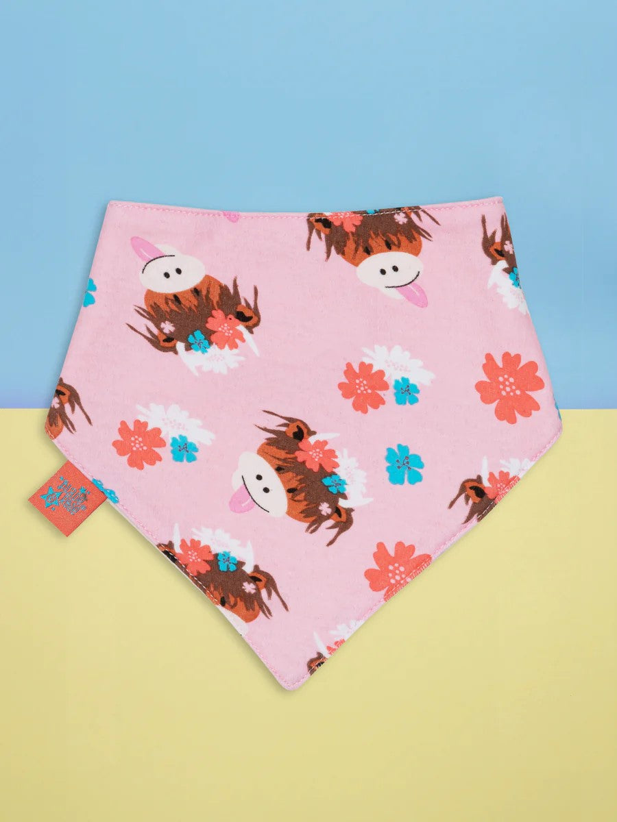 Blade & Rose Bonnie The Highland Cow Bib