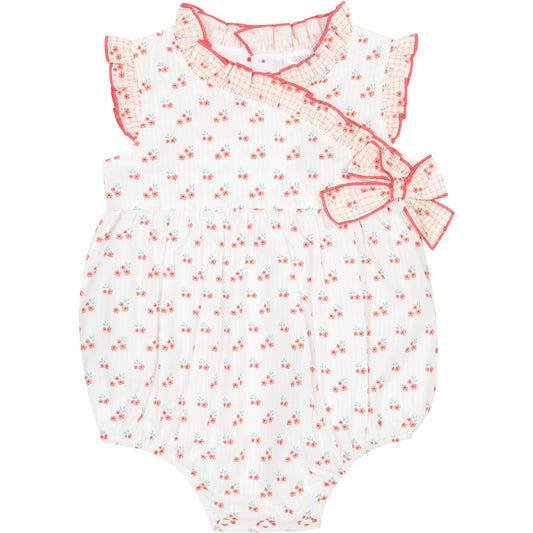 Deolinda Summer Romper Coral 24502