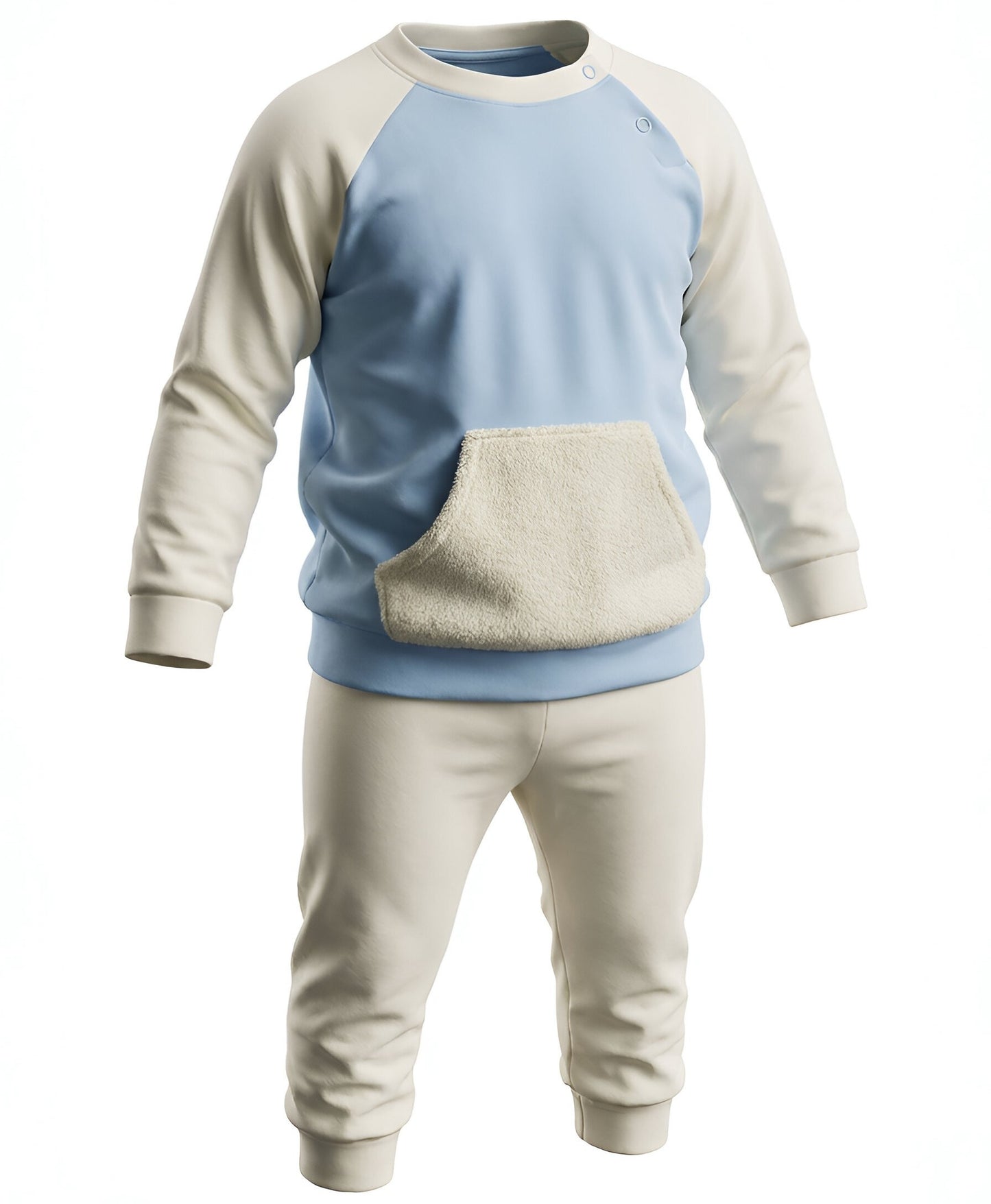 Pex Oscar Tracksuit Pale Blue And Ivory