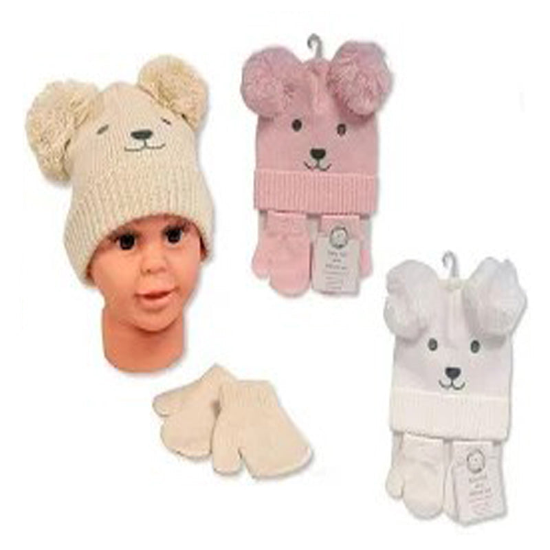 Snuggle Baby Hat And Mitten Set