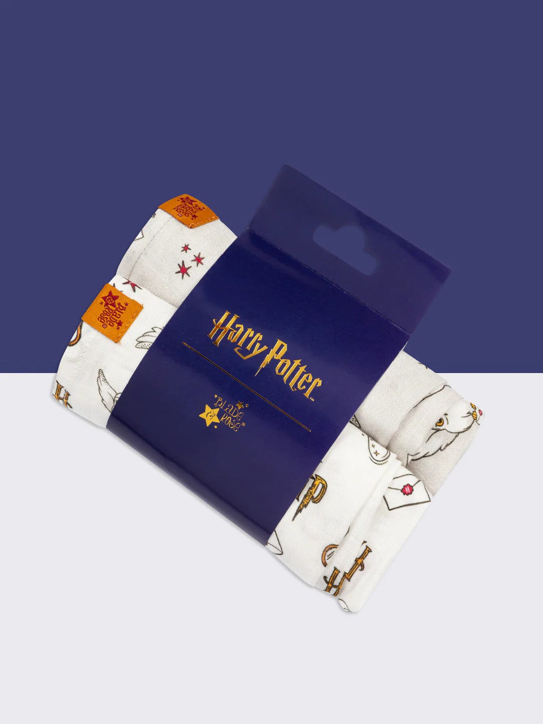 Blade & Rose Harry Potter Hedwig Muslin Squares