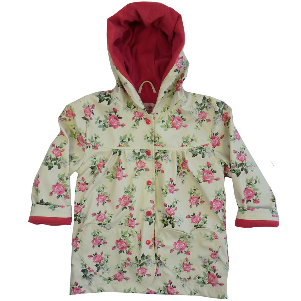 Powell Craft Rose Floral Raincoat | Audrey Mansell
