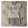 Adam T-Shirt And Short Set Grey