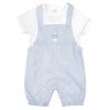 Amore By Kris X Kids Boys Summer All Aboard Dungaree Set 8035
